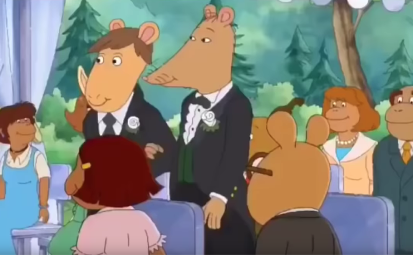 La serie infantil Arthur celebra una boda gay