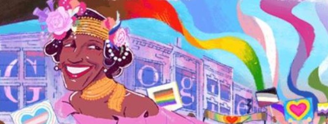 Google reivindicó el Orgullo con un ‘doodle’ dedicado a la activista transgénero negra